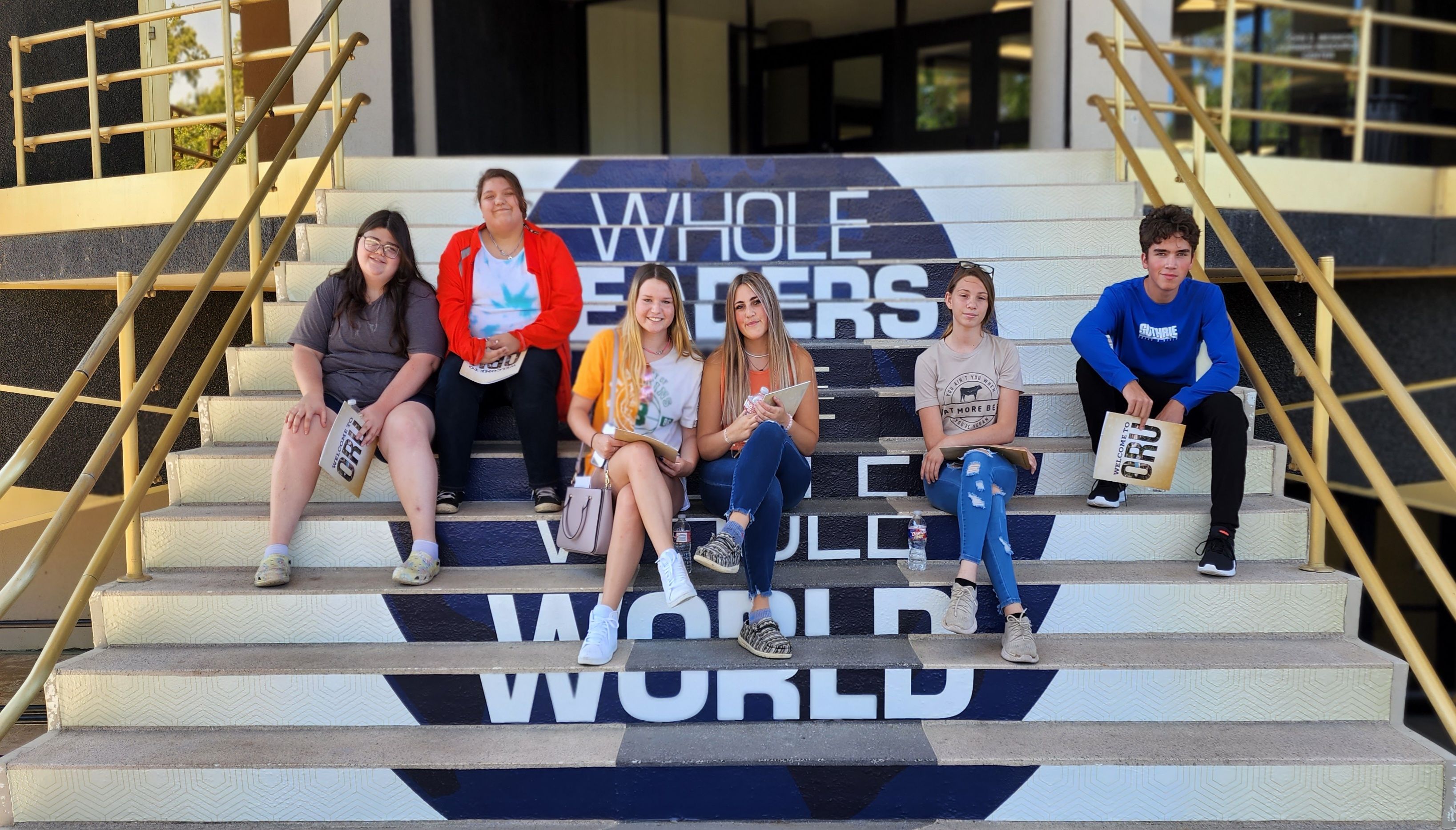 Orange Strides tour ORU campus